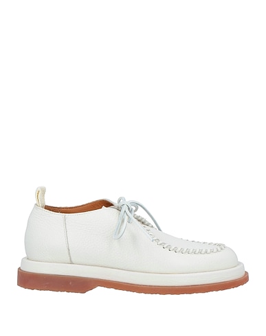 BUTTERO® Laced shoes Ivory Soft Leather