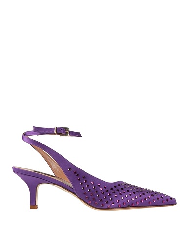 PINKO Court Purple Textile fibres