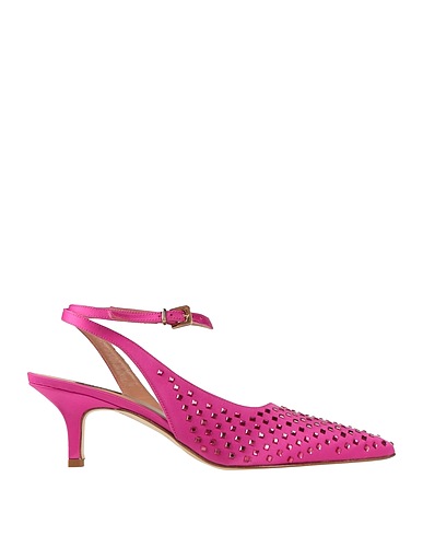 PINKO Pumps Fuchsia Gewebefasern