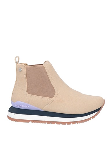 GIOSEPPO Ankle boot Beige Textile fibers
