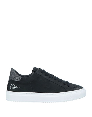 NEVVER Sneakers Black Leather