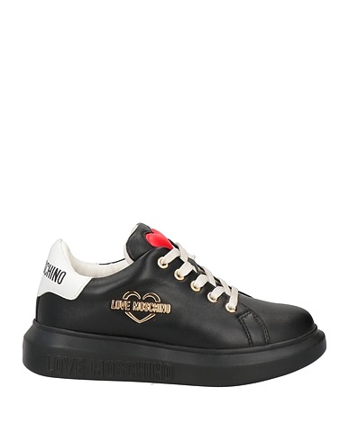LOVE MOSCHINO Sneakers Schwarz Leder