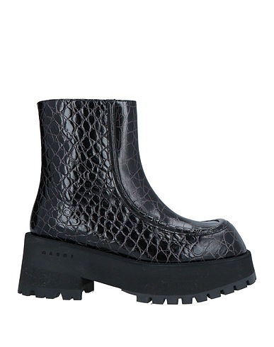 MARNI Ankle boot Black Leather