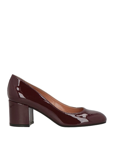 POLLINI Court Burgundy Soft Leather