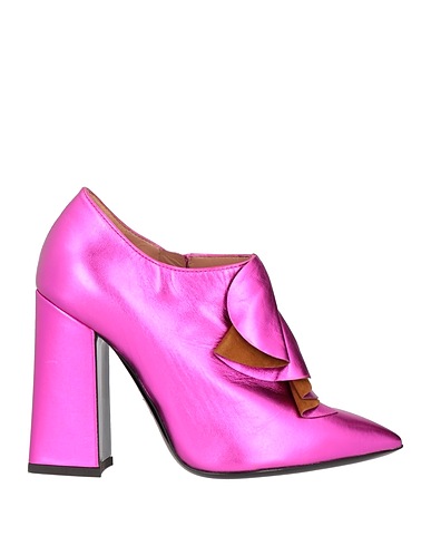 POLLINI Stiefelette Fuchsia Leder