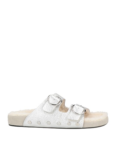 ISABEL MARANT Sandals Silver Bovine leather