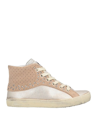 CRIME London Sneakers Argento Pelle