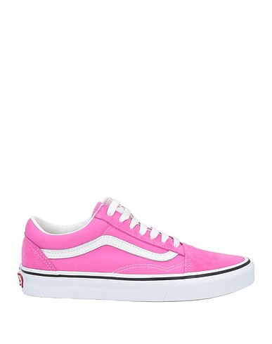 VANS Sneakers Pink Soft Leather, Textile fibers