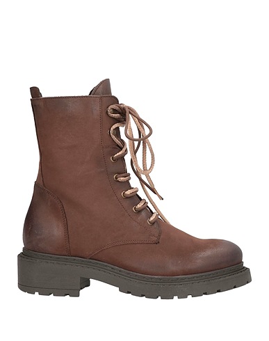 METISSE Ankle boot Brown Leather