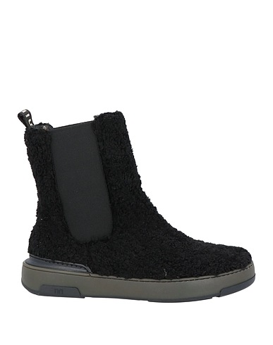 NILA & NILA Stiefelette Schwarz Gewebefasern