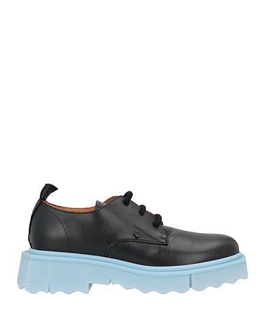 OFF-WHITE™ Laced shoes Black Soft Leather