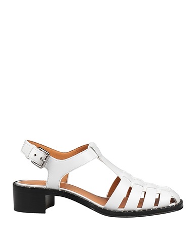 CHURCH'S Sandalen Weiß Leder
