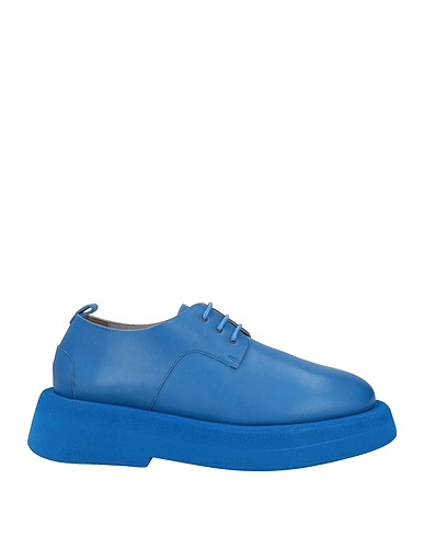 MARSÈLL Laced shoes Azure Soft Leather
