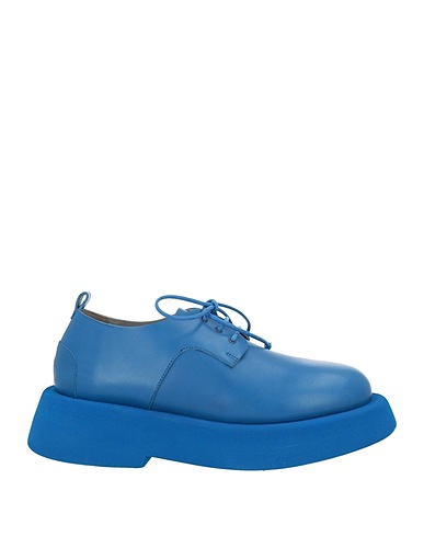 MARSÈLL Laced shoes Light blue Soft Leather