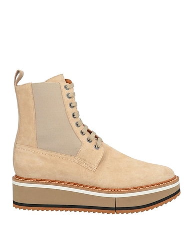 CLERGERIE Ankle boot Beige Leather