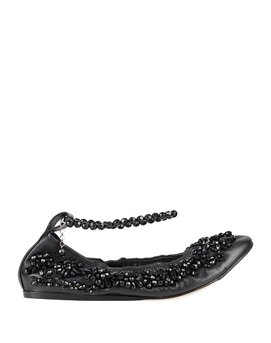 SIMONE ROCHA Ballet flats Black Soft Leather