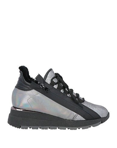 NILA & NILA Sneakers Silver Soft Leather
