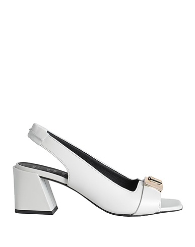 FURLA Sandalen Off white Leder
