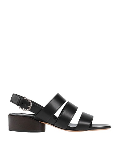 FERRAGAMO Sandals Black Calfskin
