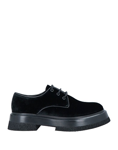 ROBERTO FESTA Laced shoes Black Textile fibers