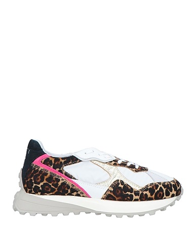 D.A.T.E. Sneakers Bianco Pelle, Fibre tessili