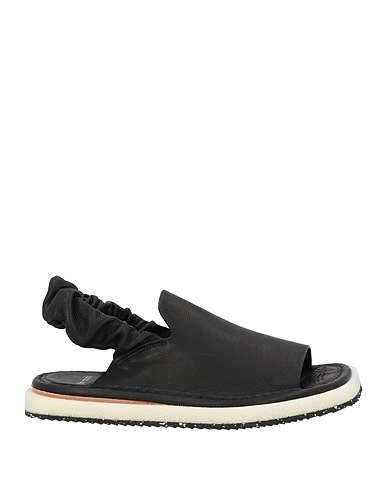 BARRACUDA Sandals Black Soft Leather