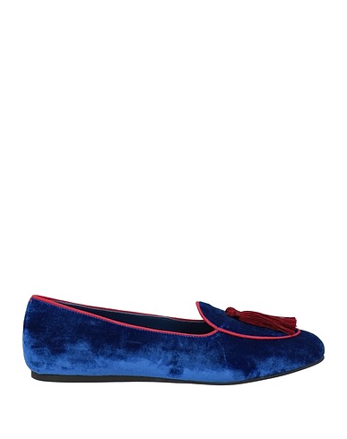 CHARLES PHILIP Milano Loafers BLU Textile fibres