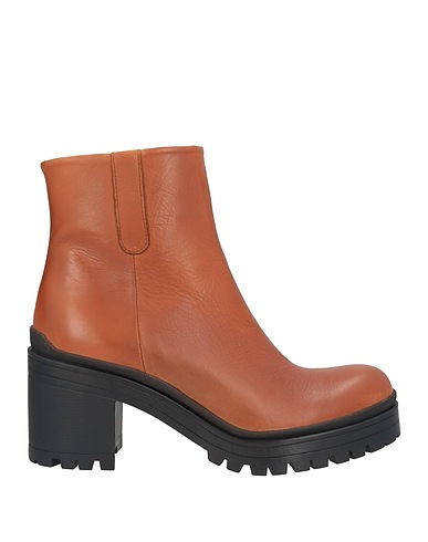 BRUNO PREMI Ankle boot Tan Calfskin
