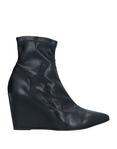 MYCHALOM Ankle boot Black Textile fibres