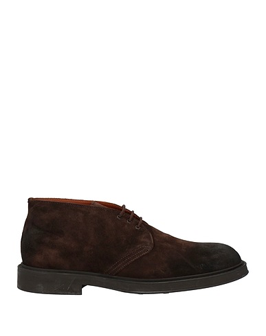 FRAU Ankle boot Dark brown Leather