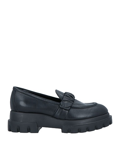 AGL Loafers Black Soft Leather