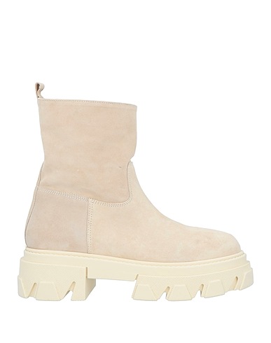 TSD12 Stivaletti Avorio Pelle