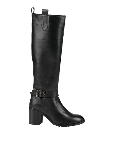 GAI MATTIOLO Boots Black Soft Leather