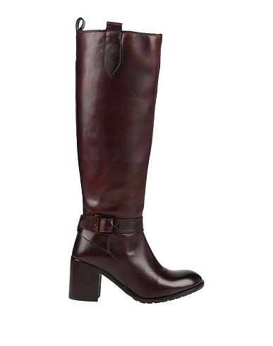 GAI MATTIOLO Boots Dark brown Soft Leather