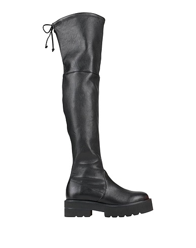 STUART WEITZMAN Boots Black Soft Leather