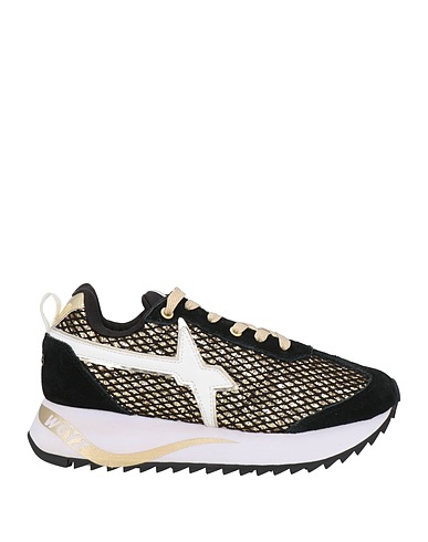 W6YZ Sneakers Nero Fibre tessili, Pelle