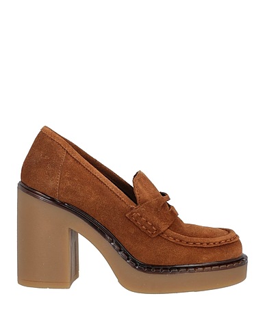 OROSCURO Mocassins Marron Cuir