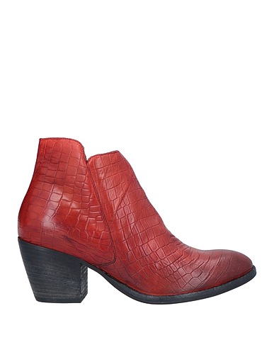 OROSCURO Ankle boot Rust Calfskin
