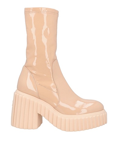AGL Ankle boot Light brown Textile fibres