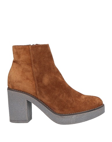OROSCURO Ankle boot Tan Leather