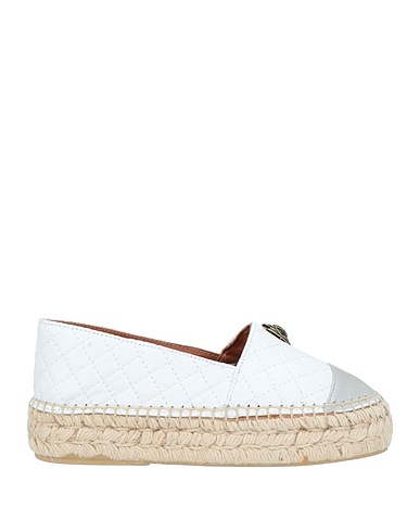 KURT GEIGER Espadrilles White Soft Leather