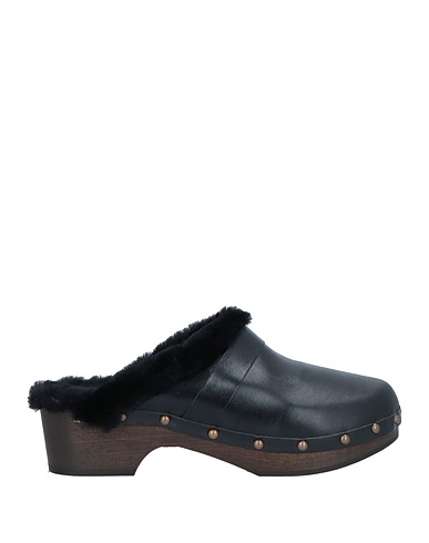 TEETHI'S FACTORY Mules and clogs Black Soft Leather