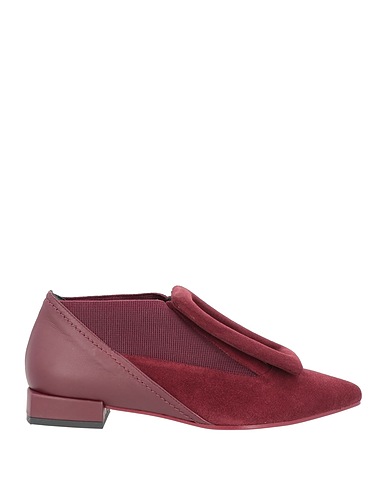 DANIELE ANCARANI Stiefelette Bordeaux Leder