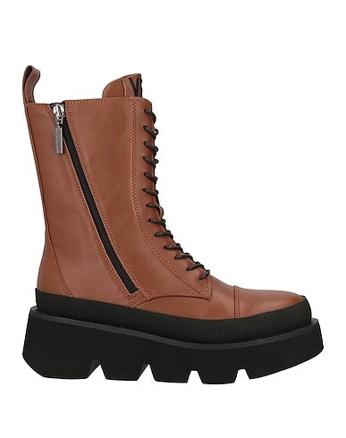 EMANUÉLLE VEE Ankle boot Brown Soft Leather