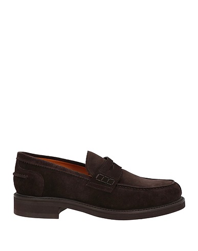 BERWICK  1707 Loafers Dark brown Soft Leather