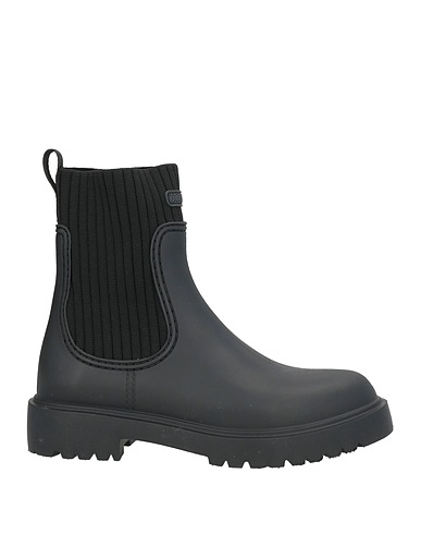UNISA Ankle boot Black Textile fibres
