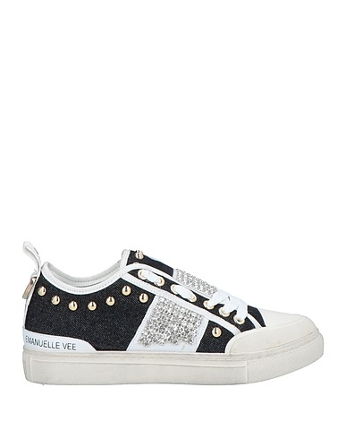 EMANUÉLLE VEE Sneakers Black Leather