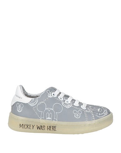 MOACONCEPT Sneakers Grigio Pelle, Fibre tessili