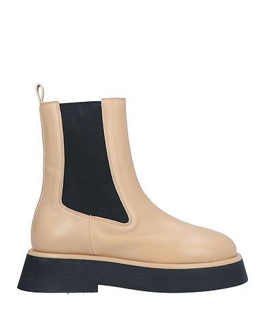WANDLER Ankle boot Beige Lambskin