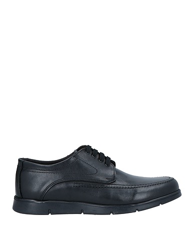 JOHN BAKERY Laced shoes Black Soft Leather